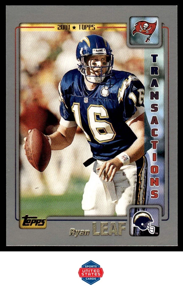 2001 Topps #118 Ryan Leaf - Image 1 of 2