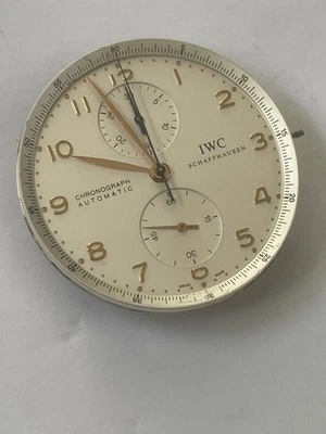 Movimiento Automático Cronógrafo Portugués IWC Completo — Funciona. Foto 1 de 4