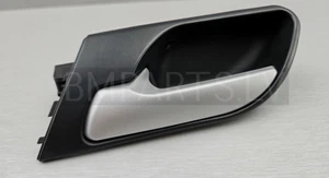 USED GENUINE BMW X5 E53 INTERIOR DOOR HANDLE REAR LEFT ILUMINATED 7000233 - Picture 1 of 13