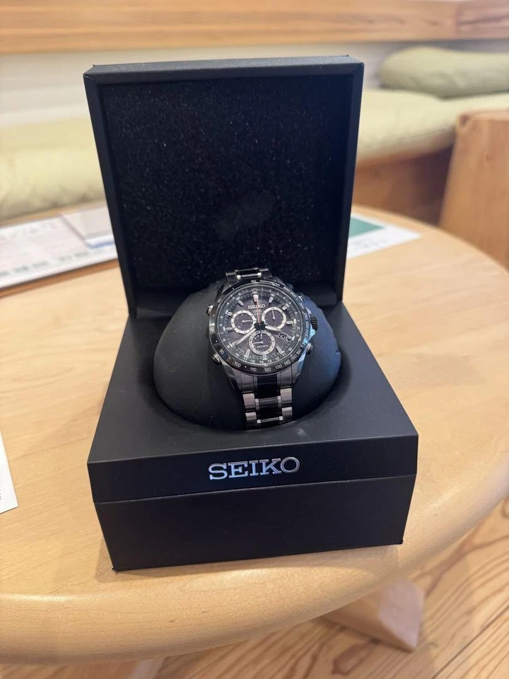 Juego Completo Seiko Astron GPS Solar SBXB029 Excelente Estado Uso Mínimo Foto 1 de 4