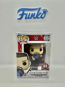 Funko Pop WWE Big Boss Man 135 GameStop Exclusive 🇨🇦 - Picture 1 of 8