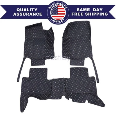 For 2012-2015 Mercedes-Benz ML350 Floor Mats Liners Set Leather All Surround - Изображение 1 из 4