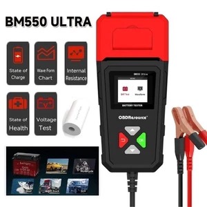 Auto Batterietester Testgerät Prüfer mit Eingebaut Drucker für DAF XG SOH SOC - Picture 1 of 7