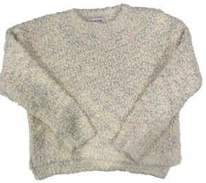Willow & Wind Popcorn Pullover Pastell Mehrfarbig Cropped Strick Rundhals Gr. XS - Bild 1 von 5