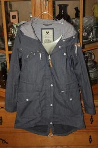 RAGWEAR Damen Sommer Jacke Parka Gr. M passt 38 Weite 102 Länge 93 Grau TOP - Bild 1 von 4