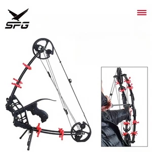 45lbs Archery Hunting Compound Bow Dual Purpose Bow Outdoor Shooting RH/LH - Picture 1 of 7