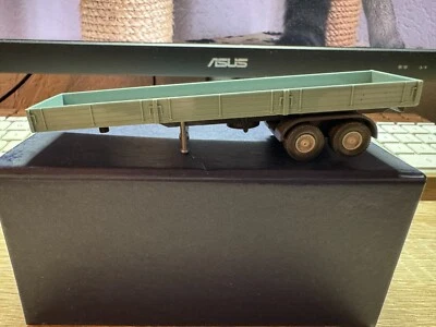 Wiking Camion 2 Assi Rimorchio Buone Condizioni 1:87 NR2 - Immagine 1 di 4