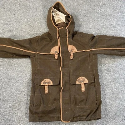 Chaqueta mediana Burton Ronin DryRide marrón a cuadros a cuadros Foto 1 de 4