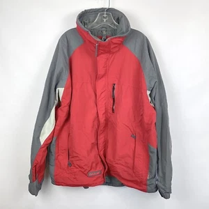 Cabela's Outdoor Gear Herren Gr. XL Reg grau rot Dual Front Zipper Jacke - Bild 1 von 11