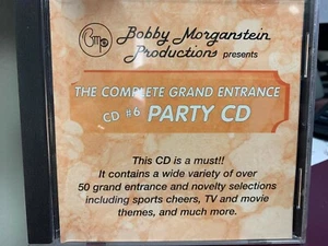 BOBBY MORGANSTEIN VOL 6 THE COMPLETE GRAND ENTRANCE PARTY CD SEALED - Picture 1 of 2