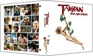 TARZAN THE APE MAN (1981) 3-Ring Binder Photo Trading Card Album BO DEREK - Picture 1 of 3
