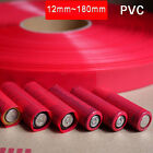 PVC Schrumpfschlauch Flachmaß 12mm bis 180mm für Paket RC Batterie Pack Rot