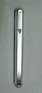 Aluminium Mezuzah Case Doorpost Qty 5 attached w/ adhesive (V2) - Picture 1 of 4