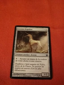 Unicorn D'Opaline Unicorn Theros Rare Card Magic MTG FR VF - Picture 1 of 2