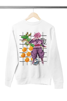 Pull homme Dragon Ball Son Goku noir Vegeta Saiyan DB Shenlong S-XXXL - Photo 1/3