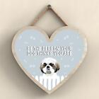 Shih Tzu Be The Person Your Dog Thinks You Are Katie Pearson Heart Plaque