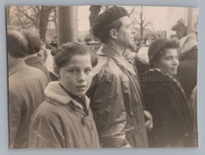 Essen Ruhrgebiet 1958 - Karneval Zuschauer Streetlife - Altes Foto 1950er - Picture 1 of 2