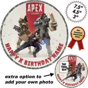 Apex Legends Cake Topper Decoration Personalised - Picture 1 of 6