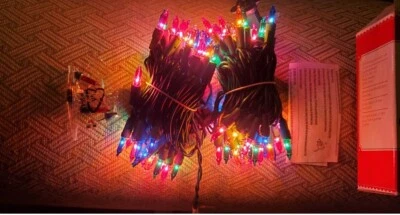 Holiday Time 100 Count Multicolor Incandescent Christmas Lights - Image 1 of 3