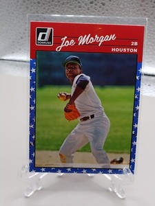 2023 Donruss Baseball Retro 1990 Joe Morgan  Independence Day Houston 