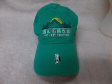 Prairie Mountain Embroidered Alaska The Last Frontier Green Basebal Golf Hat Cap