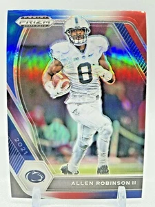 2021 Panini Prizm Draft Picks Allen Robinson Red White Blue Prizm #41 PSU NCAA - Imagen 1 de 3