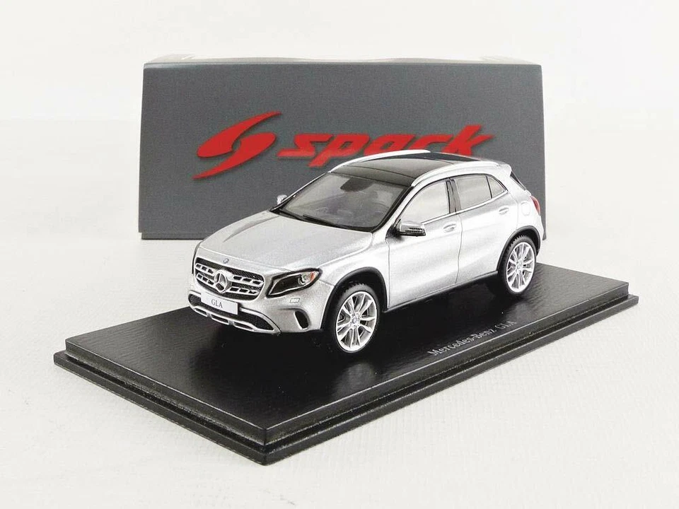 MERCEDES GLA 250 X156 2017 Argento Spark SDC027 1/43 Resina SILBER BENZ LHD - Immagine 1 di 4