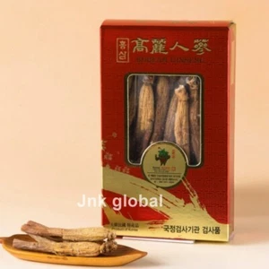 Raíces de ginseng rojo coreano de 5 años 0,66 lb (21 ~ 30 raíces) ginseng rojo seco + pista - Imagen 1 de 6