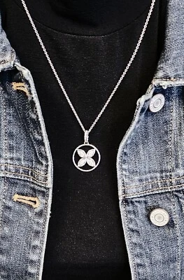 Colgante John Hardy Diamante Kawung en Cadena de 20" ¡¡LIMPIO!!! Foto 1 de 4