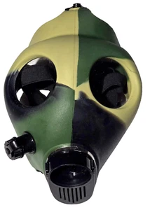 Israelische GASMASKE Atemschutzmaske Paintball Maske Halloween Maske Multi Camo - Bild 1 von 9
