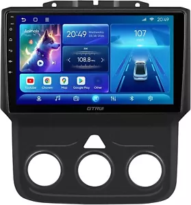 Pantalla táctil QLED de 9 pulgadas GTRUI 4+64 GB estéreo para Dodge RAM 2013-2018 - Imagen 1 de 7