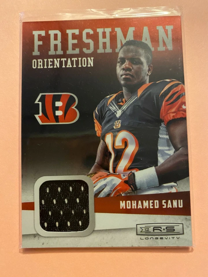 A19,714 - 2012 Rookies and Stars Freshman Orientation Jerseys #10 Mohamed Sanu - Image 1 of 1