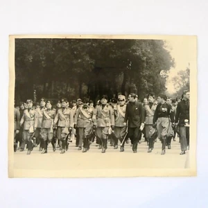 B/N Photo Il Duce Attends The V Fascist Call Piazza Di Siena 21/04/31 - Picture 1 of 2