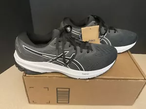 New! Womens ASICS GT-1000 11 Black/Grey/White Running Shoes. Size 8.5 Wide. Nice - Picture 1 of 9