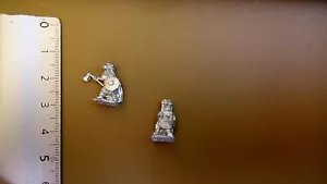 DWARVES / DWARF KING'S GUARDS / 2 X METAL 15MM FIGS /S.L.M. - Imagen 1 de 1