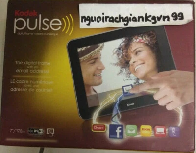 Kodak Pulse 7 inch Digital Photo Frame Wifi Touchscreen 7" NEW GR8 GIFT 4 UR HOL - Image 1 of 4