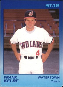 1989 Watertown Indians Star #27 Frank Kelbe CO
