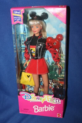 NUEVO EN CAJA Disney’s Fun Barbie muñeca primera edición 1997 #18970 Barbie muñeca cabello rubio Foto 1 de 4