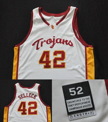 #42 Tom Selleck USC Trojans Nike Jersey Team Game Issue Basketball Men 52+2 - Image 1 of 4