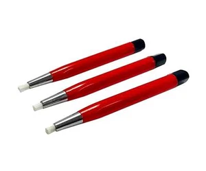 Pluma cepillo rascador de fibra de vidrio - paquete de 3 - joyería, reloj, limpieza de monedas, electrones - Imagen 1 de 2