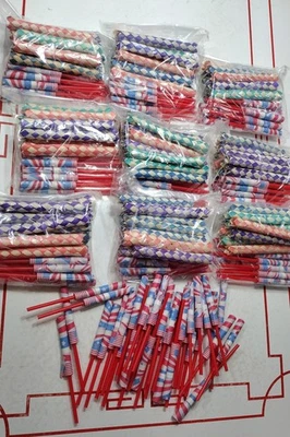 Chinese Yo Yo's  & Finger Traps Childrens Party Favor Prize Toy  Bulk Lot - Image 1 of 4