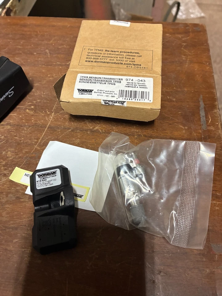 New Dorman 974-043 TPMS Sensor Dorman 974043 Tire Pressure Sensor - Image 1 of 1