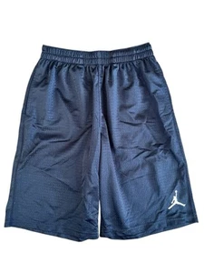 Nike Air Jordan Jumpman Basketball Shorts Youth Boys Medium 10-12 Blue Mesh - Picture 1 of 14