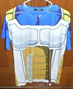 Dragonball Z VEGETA Long Sleeved Shirt Asian Medium M Costume Cosplay - Picture 1 of 1