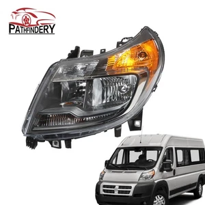 Left Halogen Headlight Assembly w/DRL For 2014-2022 RAM Promaster 1500 2500 3500 - Picture 1 of 10
