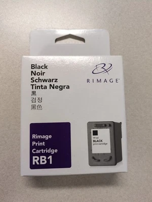 Rimage - Black Ink Cartridge - RB1, 2000i/480i- L/2021 - Image 1 of 2