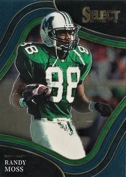Randy Moss 2022 Panini Select Draft Picks #162 Marshall Thundering Herd - Image 1 of 2