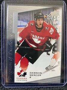 2021 UD Team Canada Juniors - Program of Excellence - #113 Dawson Mercer - Imagen 1 de 2