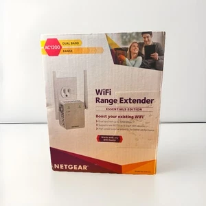 NETGEAR EX6120-100NAS AC1200 Dual Band WiFi Range Extender - Afbeelding 1 van 4