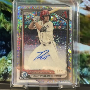 Bowman Draft 1st Ryan Waldschmidt 2024 cromo brillante automático/71 - Imagen 1 de 2